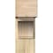 Ekena Millwork Imperial Block Rough Sawn Bracket w/ Offset Brace, Douglas Fir, 8"W x 20"D x 20"H BKT0806X20X20IMP05RDF - alternate 3